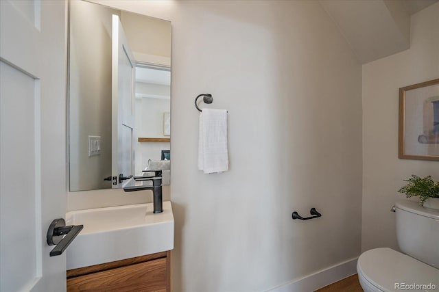 1372 Lowell Blvd Unit 1, Denver, CO 80204 - bathroom with toilet and vanity