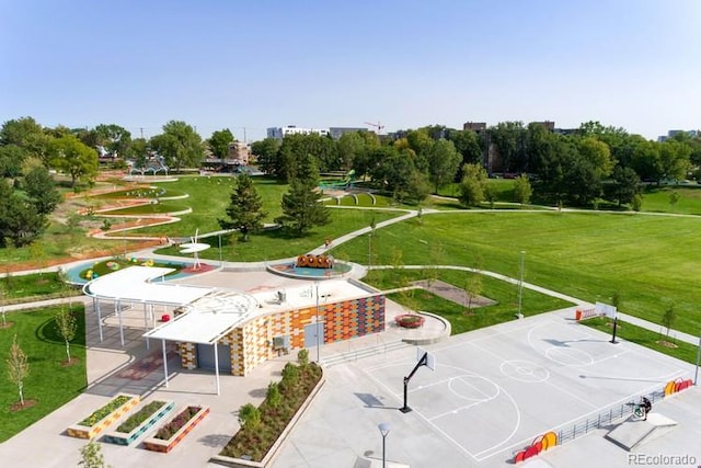 1372 Lowell Blvd Unit 1, Denver, CO 80204 - bird's eye view of a recreational park
