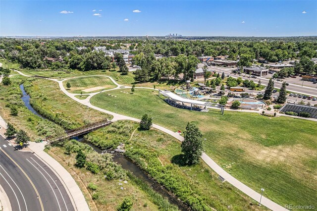 6032 Estes St, Arvada, CO 80004 - drone / aerial view of a tree filled landscape