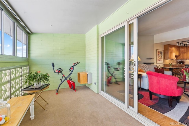 9320 E Center Ave Unit 4B, Denver, CO 80247 - view of sunroom / solarium