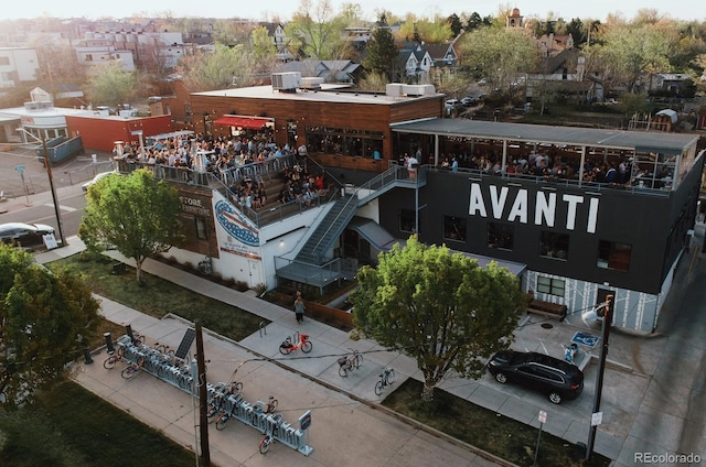 1521 Central St Unit 2D, Denver, CO 80211 - drone / aerial view