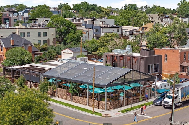 1521 Central St Unit 2D, Denver, CO 80211 - aerial perspective of suburban area