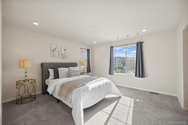 4644 High Springs Ct, Colorado Springs, CO 80917 - carpeted bedroom with recessed lighting
