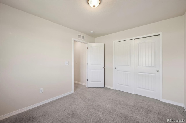 4644 High Springs Ct, Colorado Springs, CO 80917 - unfurnished bedroom featuring carpet flooring and a closet