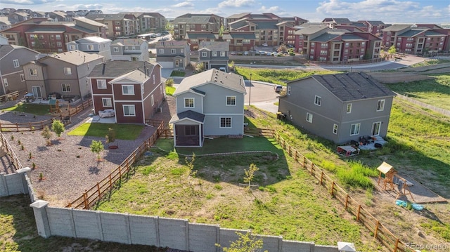 4644 High Springs Ct, Colorado Springs, CO 80917 - aerial view of residential area