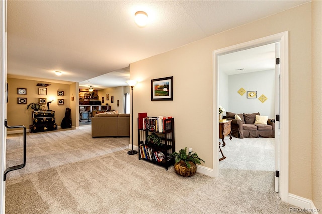34942 Wagon Wheel Trl, Elizabeth, CO 80107 - hallway with carpet flooring and baseboards