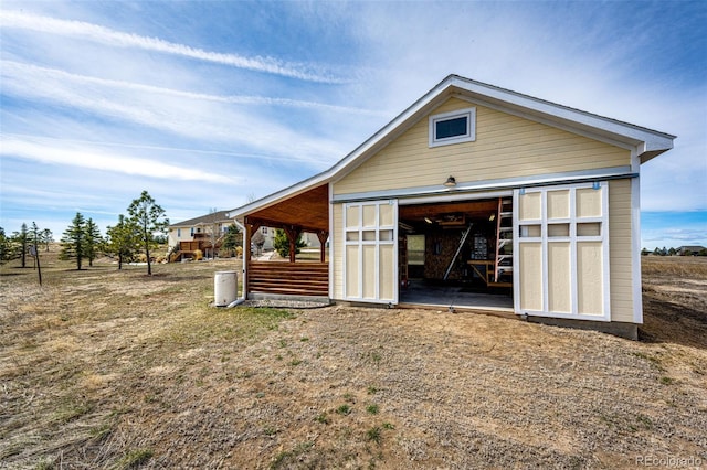34942 Wagon Wheel Trl, Elizabeth, CO 80107 - view of garage