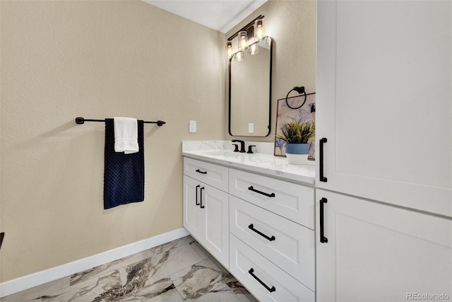 1980 S Kearney Way, Denver, CO 80224 - bathroom with marble finish floors and vanity