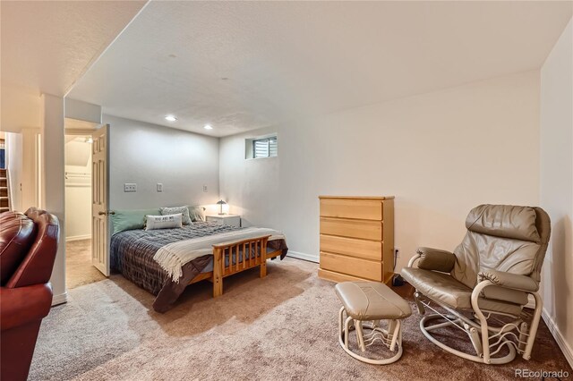 2023 S Rifle St, Aurora, CO 80013 - bedroom featuring carpet, baseboards, and recessed lighting