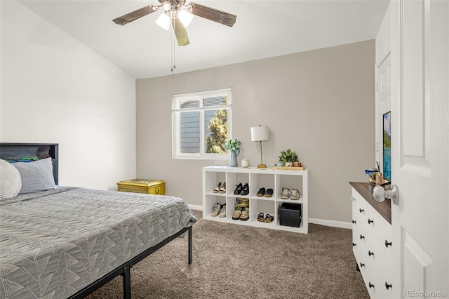 878 Candlestar Loop, Fountain, CO 80817 - carpeted bedroom featuring baseboards and ceiling fan