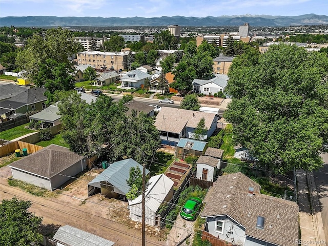 3306 S Logan St, Englewood, CO 80113 - drone / aerial view of a mountain backdrop