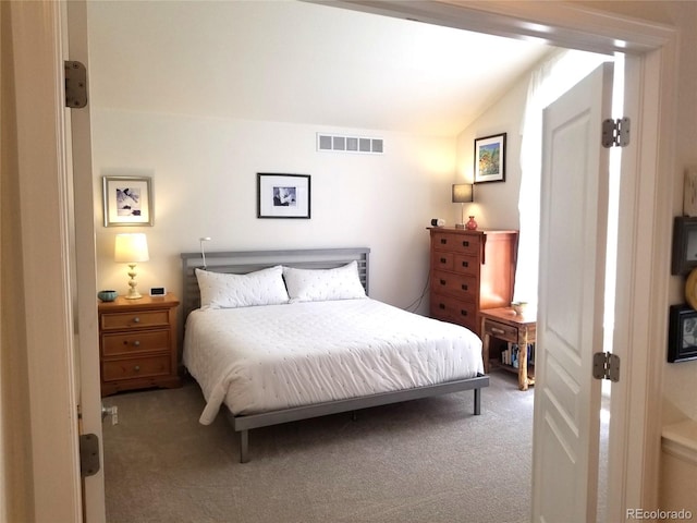 2240 S Pagosa Ct Unit B, Aurora, CO 80013 - carpeted bedroom with lofted ceiling