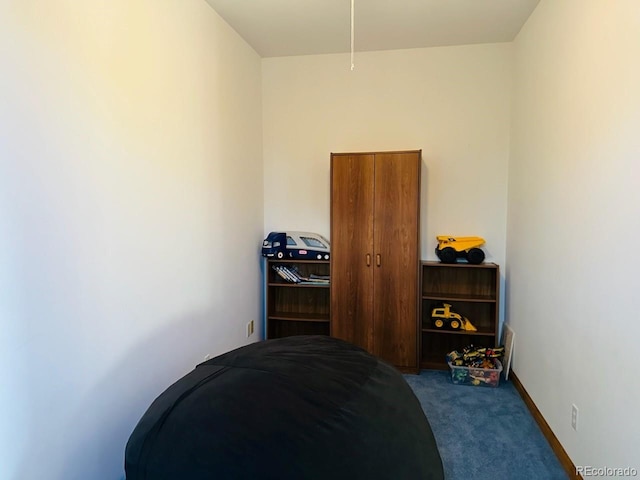 bedroom featuring carpet floors