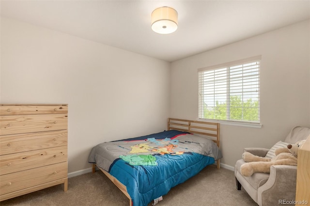 bedroom featuring carpet floors