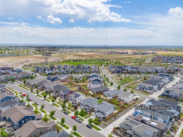 21482 E 60th Ave, Aurora, CO 80019 - aerial perspective of suburban area