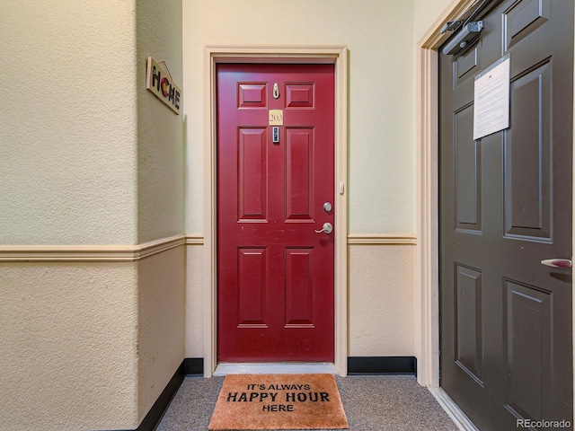 15700 E Jamison Dr Unit 7-203, Englewood, CO 80112 - doorway to property with stucco siding