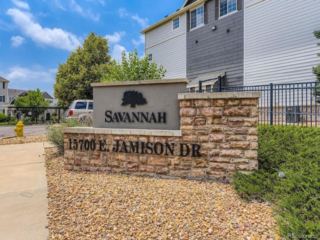 15700 E Jamison Dr Unit 7-203, Englewood, CO 80112 - view of community sign