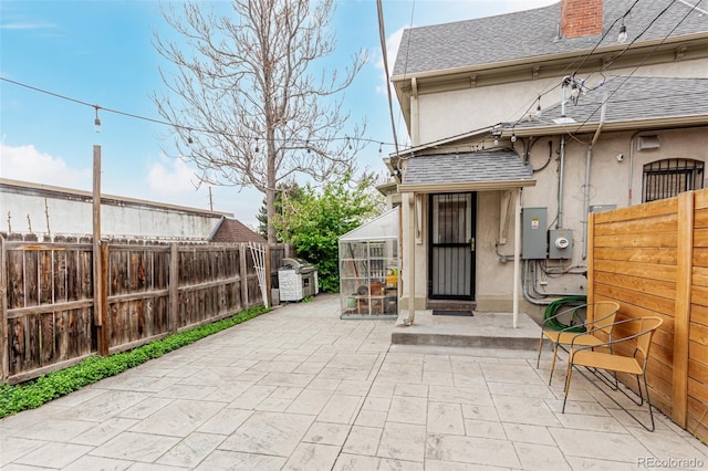 2719 W 32nd Ave, Denver, CO 80211 - fenced backyard featuring a patio area
