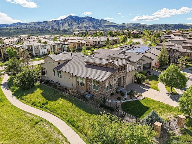 2373 S Joyce St, Denver, CO 80228 - aerial perspective of suburban area with mountains