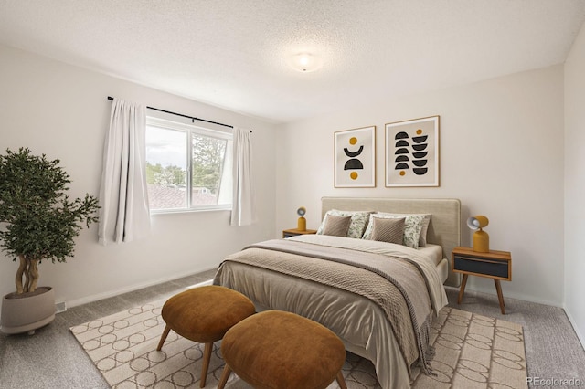 3021 11th Ave Unit 15, Evans, CO 80620 - bedroom with carpet, a textured ceiling, and baseboards