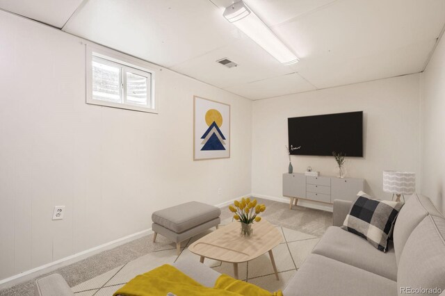3021 11th Ave Unit 15, Evans, CO 80620 - carpeted living room featuring baseboards