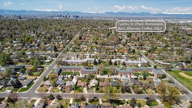 2872 Jasmine St, Denver, CO 80207 - view of property location with a mountain backdrop