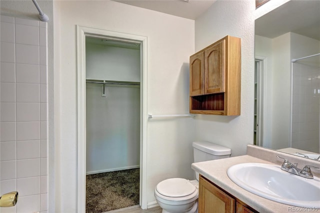 1997 E 102nd Cir, Thornton, CO 80229 - full bath featuring a shower, vanity, and a spacious closet