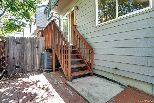 1997 E 102nd Cir, Thornton, CO 80229 - wooden terrace with stairs