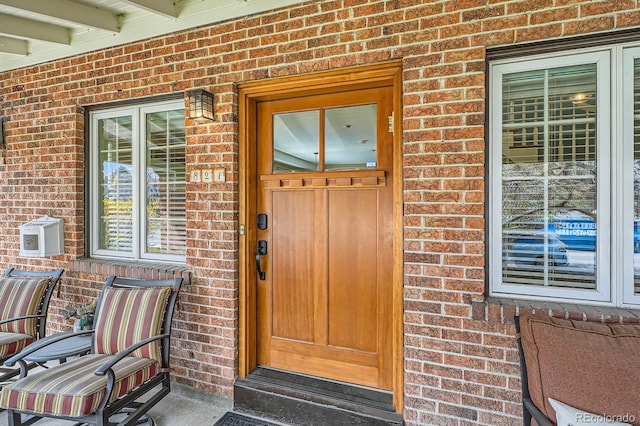 821 S High St, Denver, CO 80209 - entrance to property featuring brick siding