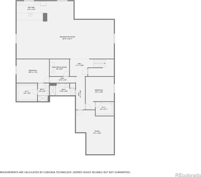 2905 Morningbird Ln, Castle Rock, CO 80109 - view of property floor plan