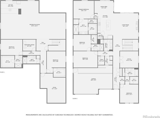 2905 Morningbird Ln, Castle Rock, CO 80109 - view of home floor plan