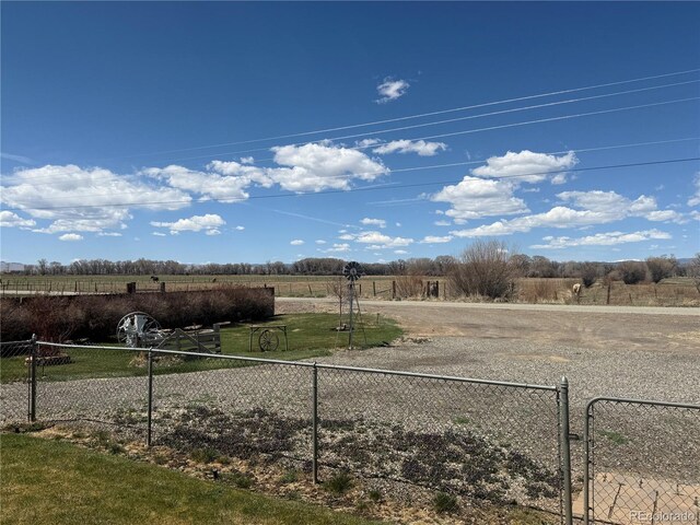 21300 County Road 13, La Jara, CO 81140 - view of yard featuring fence and a rural view