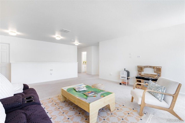 5861 Mt Shadows Blvd, Firestone, CO 80504 - living area with light carpet and baseboards