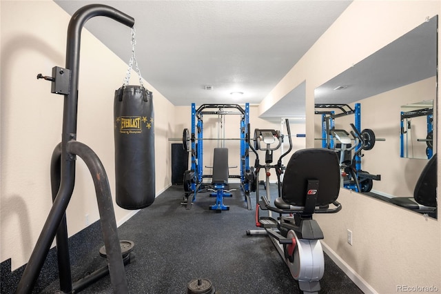 5861 Mt Shadows Blvd, Firestone, CO 80504 - workout area with baseboards