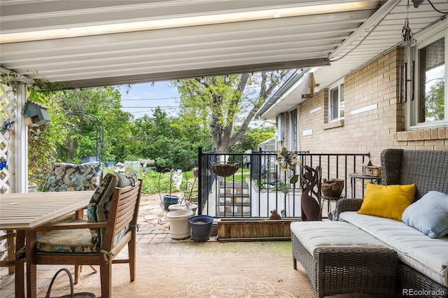 9045 W Ithaca Pl, Denver, CO 80235 - view of patio featuring an outdoor living space