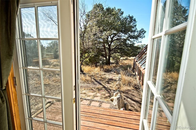 view of doorway