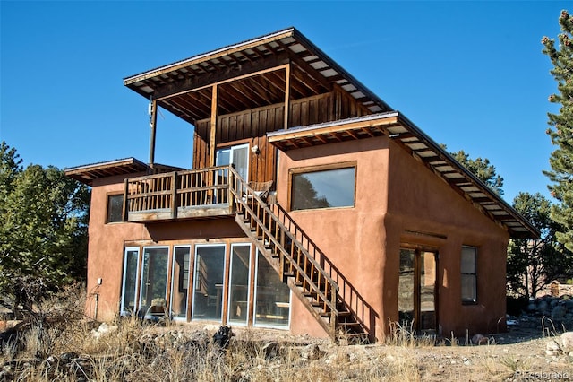 view of rear view of house