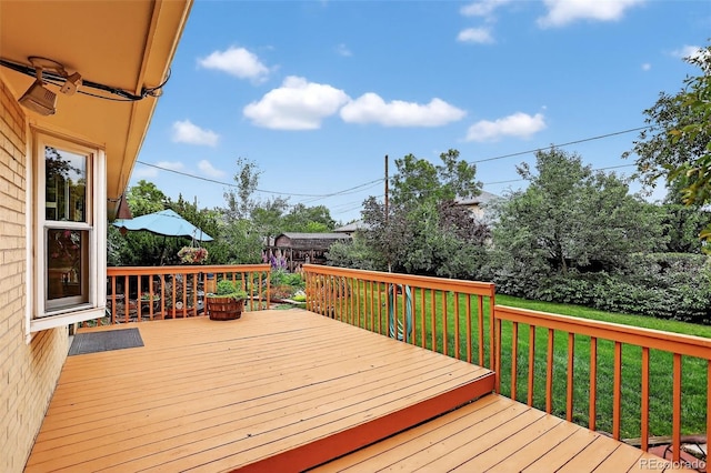 11835 W 37th Pl, Wheat Ridge, CO 80033 - deck with a yard