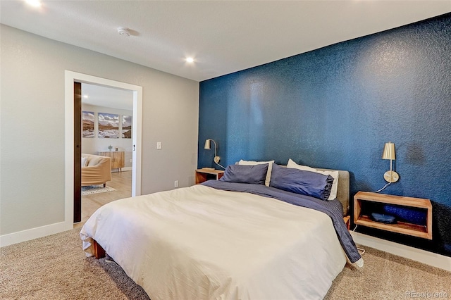 2337 S Franklin St, Denver, CO 80210 - bedroom with carpet flooring and recessed lighting