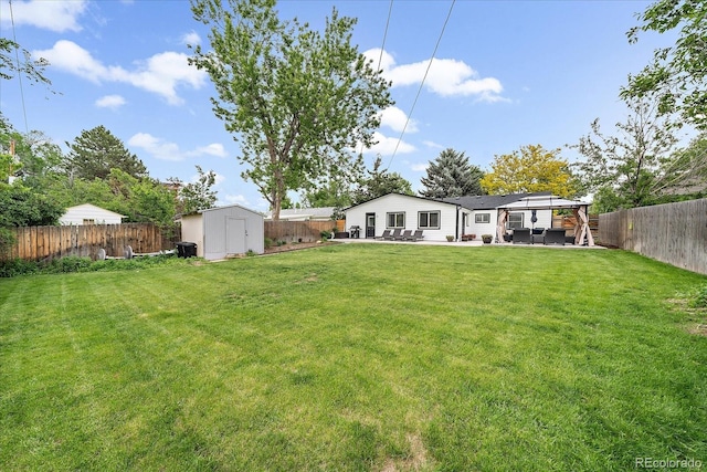 2865 S Cherry Way, Denver, CO 80222 - rear view of property with a patio