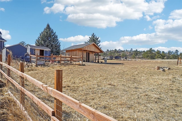700 Apple Ridge Rd, Lyons, CO 80540 - view of yard featuring an exterior structure and an outdoor structure