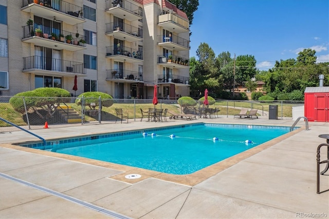 7801 W 35th Ave Unit 1, Wheat Ridge, CO 80033 - community pool with a patio