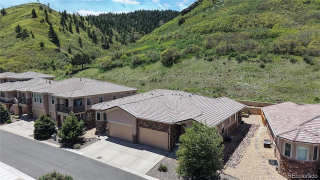 6945 Fargo Trl, Littleton, CO 80125 - view of mountain backdrop featuring a forest