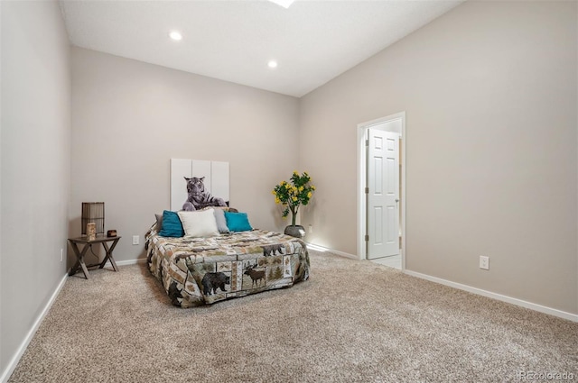 23585 Genesee Village Rd Unit E, Golden, CO 80401 - bedroom featuring carpet floors and recessed lighting