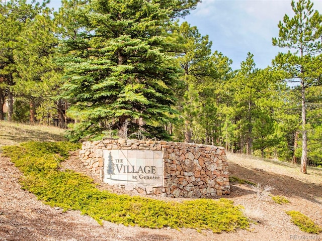 23585 Genesee Village Rd Unit E, Golden, CO 80401 - view of community sign
