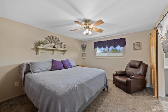 9700 W 88th Pl, Westminster, CO 80021 - carpeted bedroom with ceiling fan and baseboards