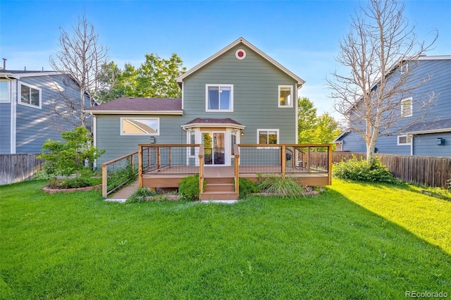 14712 Josephine St, Thornton, CO 80602 - back of house featuring a deck