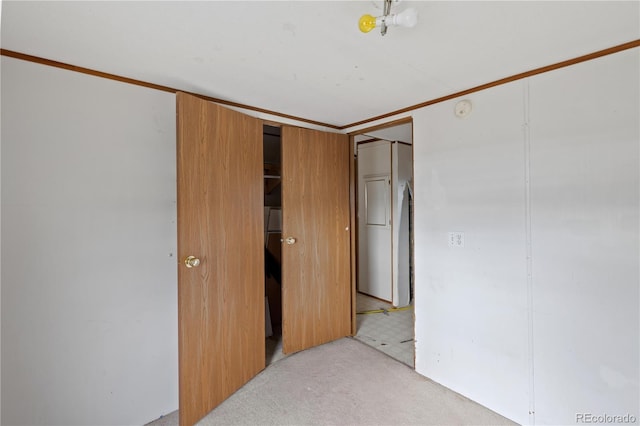35275 Book Rd, Yoder, CO 80864 - unfurnished bedroom with light carpet and a closet
