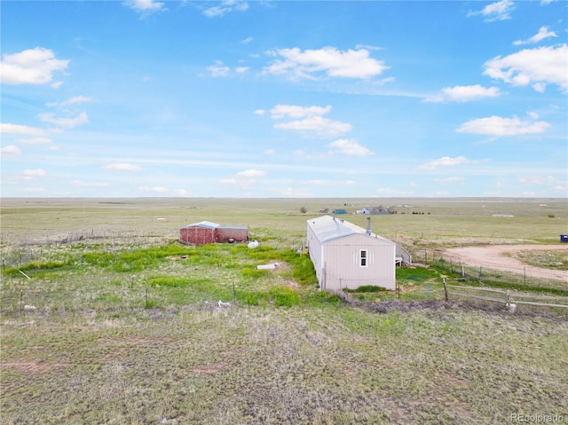 35275 Book Rd, Yoder, CO 80864 - view of yard with a rural view and an outbuilding