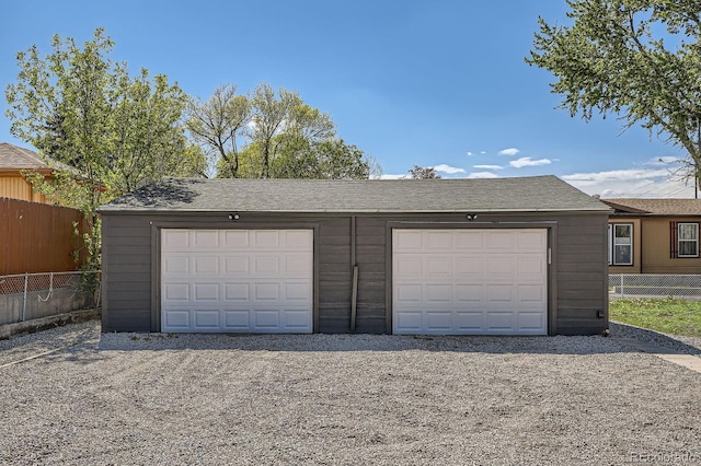 5555 Julian St, Denver, CO 80221 - garage featuring fence